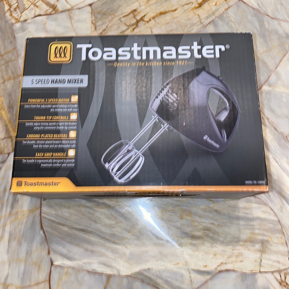 Toastmaster 5 Speed Hand Mixer